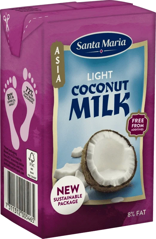 Santa Maria Coconut Milk Light 250ml