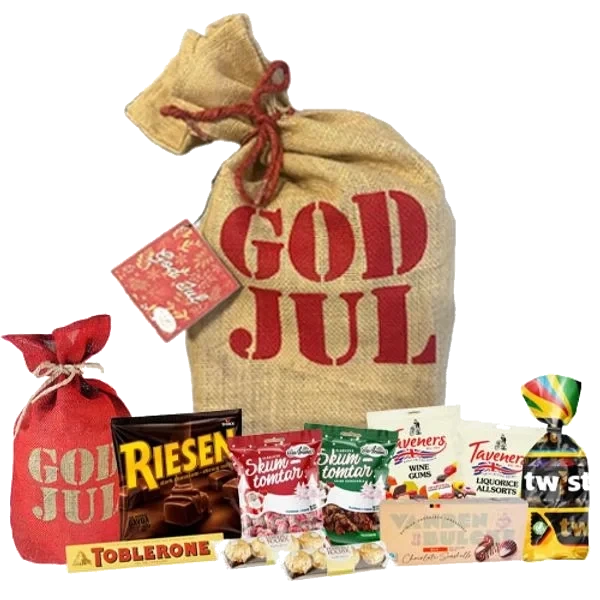 GOD JUL Jutesekk med Innhold