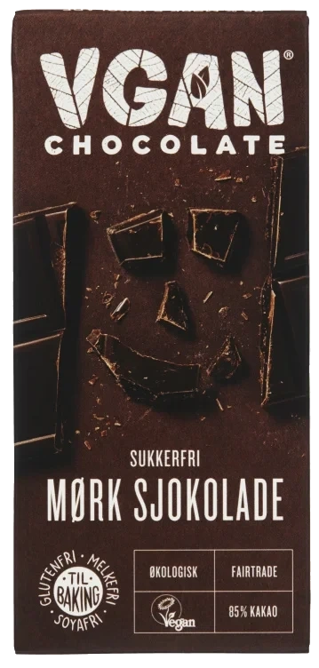 Vgan Dark Chocolate Sugar-free With Sweetener