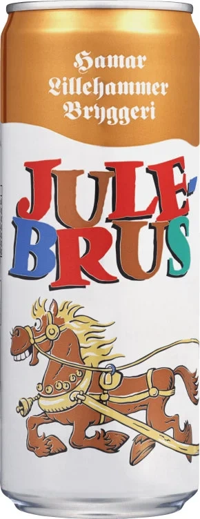 Julebrus 0,33 l sleek Hamar