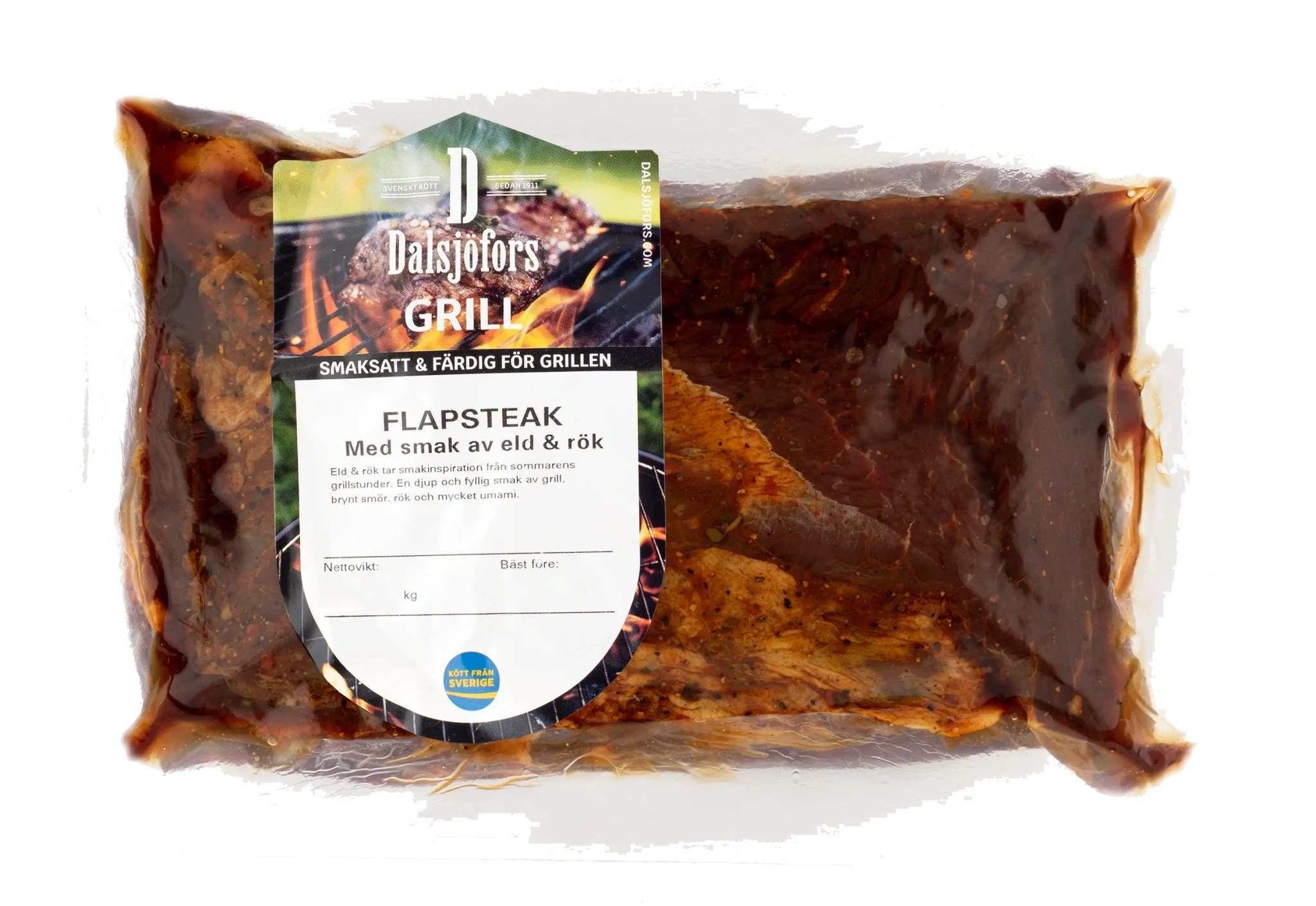 Flapsteak Eld & rök