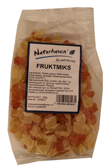 Naturhaven Fruktmiks 250g