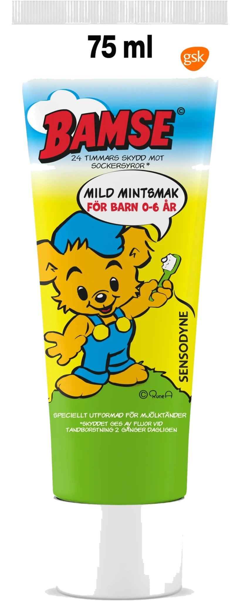 Tandkräm Bamse