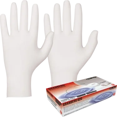 Engangshansker Magic Touch® Soft Nitrile™, Pudderfri Hvit Farge Xl