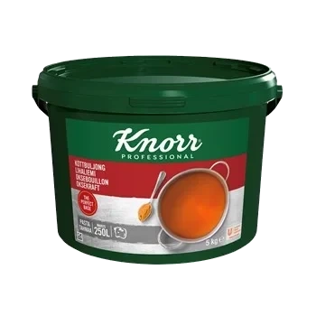 Köttbuljong, pasta