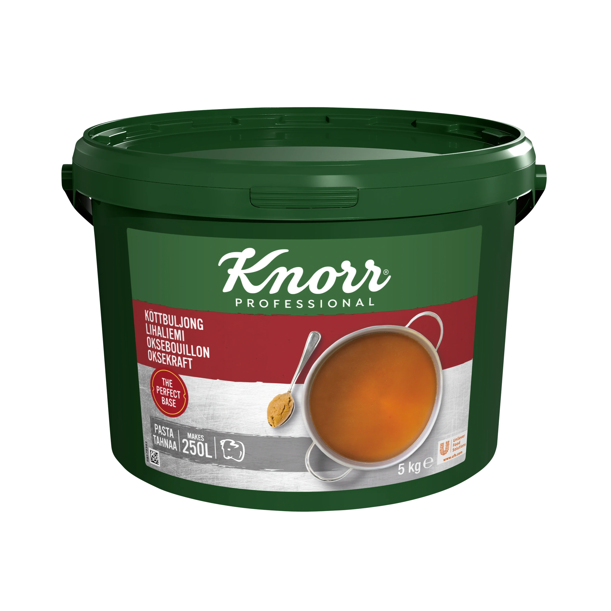 Köttbuljong, pasta