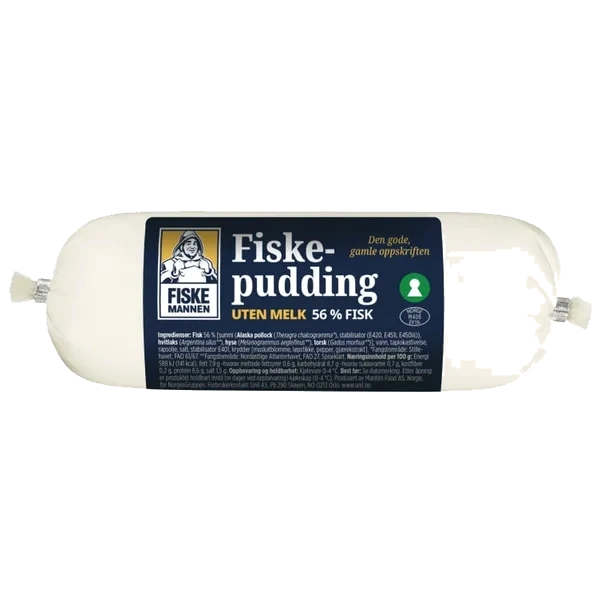 Fiskepudding Pølse u/melk 400g Fiskemannen