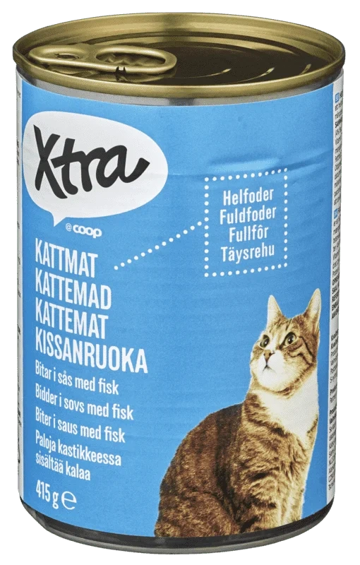 X-tra Katt Fisk 415g