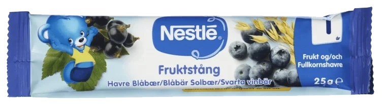 Junior Fruktstang Blåbær 25g Nestle