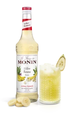 Monin Banan Gul Sirup 70cl