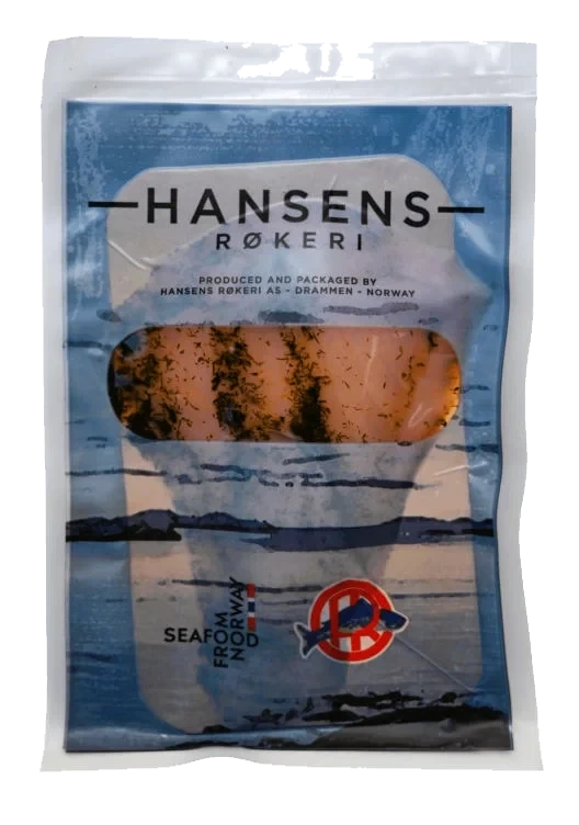 Laks Gravet skivet 100g Hansens Røkeri