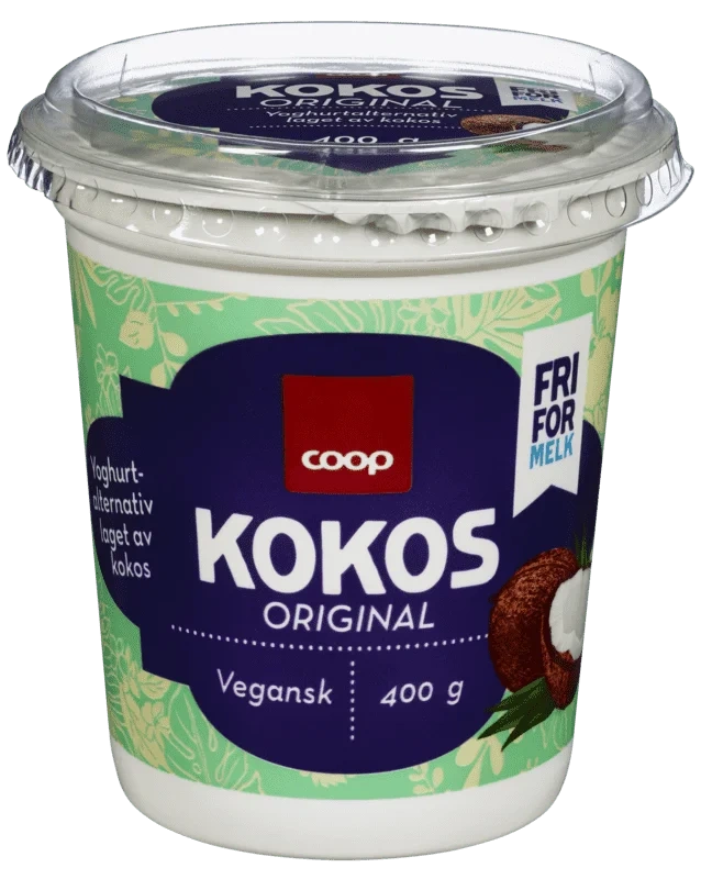 Coop Kokos Original Yoghurtalternativ 400g