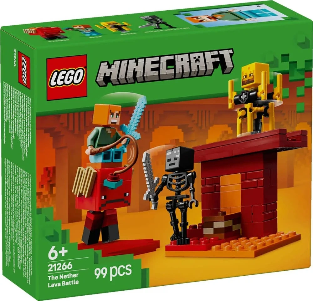 LEGO® Minecraft Underverden – lavakamp