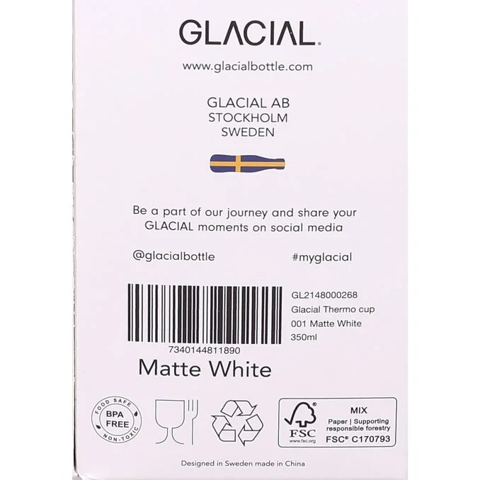Termosmugg Matte White 350 ml