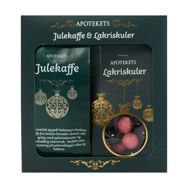 Gavesett: Julekaffe & Lakriskuler