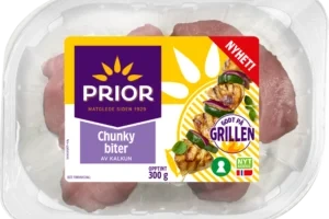 Chunky biter av kalkun 300g