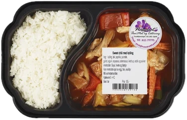 Sweet Chili med Kylling og Grønnsaker