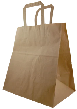 Bærepose Papir Brun 22.5l 320x210x335mm