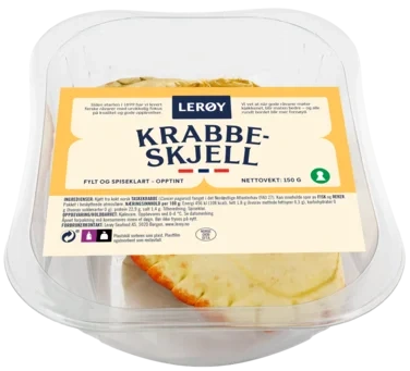 Krabbeskjell Fersk Map 150g