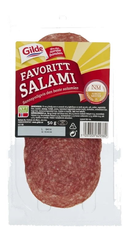Favorittsalami 50g Gilde