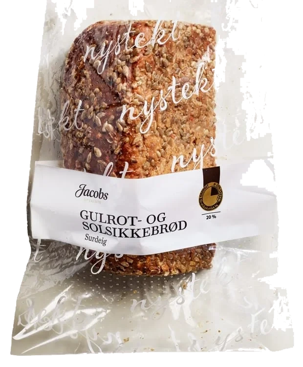 Solsikkebrød m/Gulrot Jacobs 715g