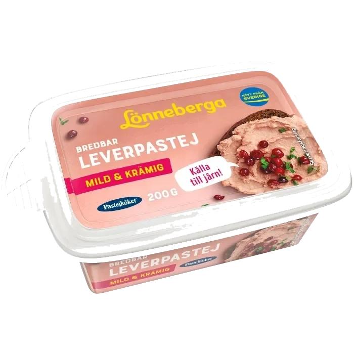 Leverpastej Mild Krämig 200g Pastejköket