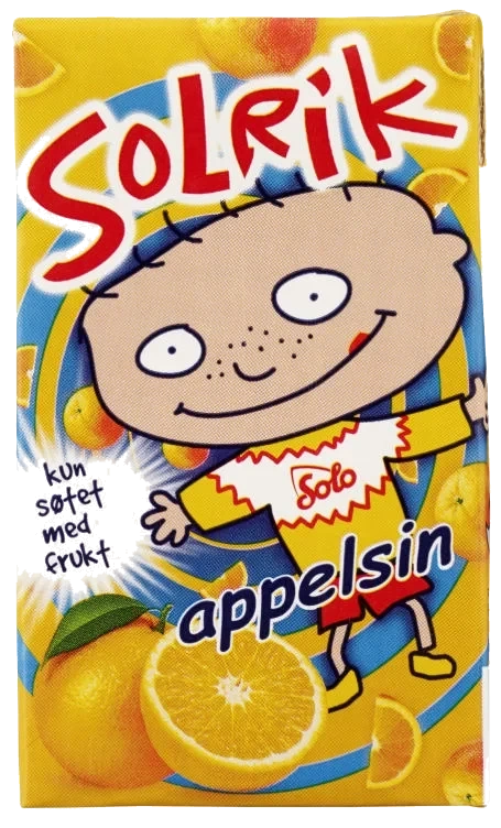 Solrik Appelsin Lettere 0,25l