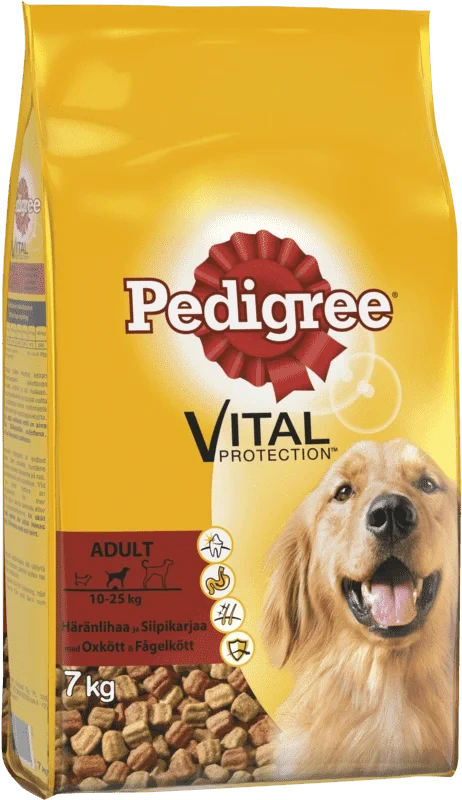 Pedigree Oksekød/kylling 7 kg