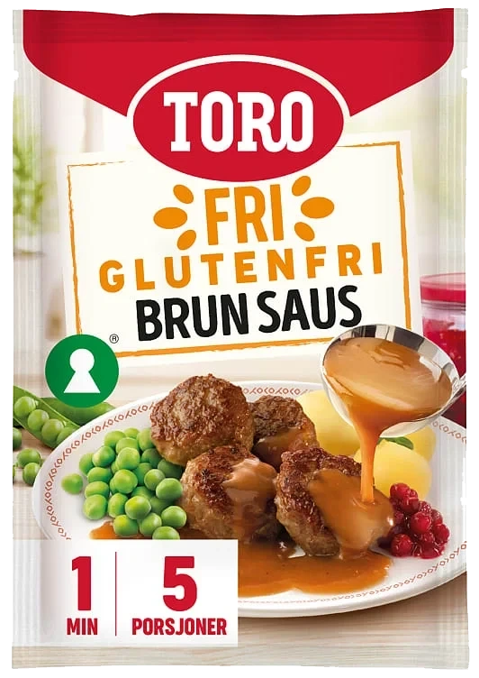 Glutenfri Brun Saus 32g Toro
