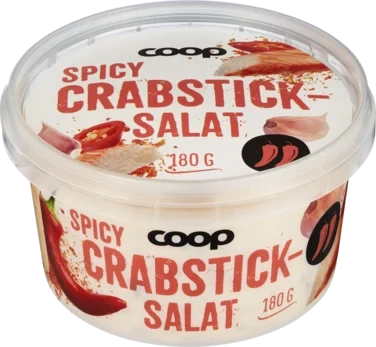 Coop Spicy Crabstick Salat 180g