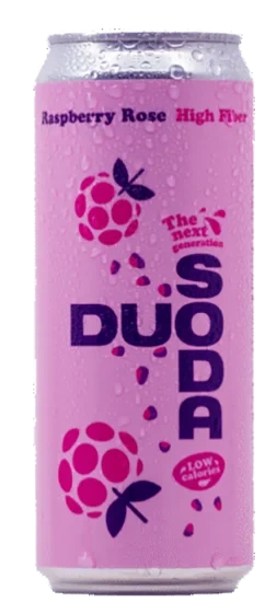 Duo Soda Raspberry Rose 0,33l