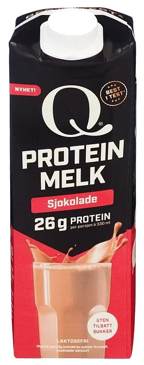 Proteinmelk Sjokolade 1L Q