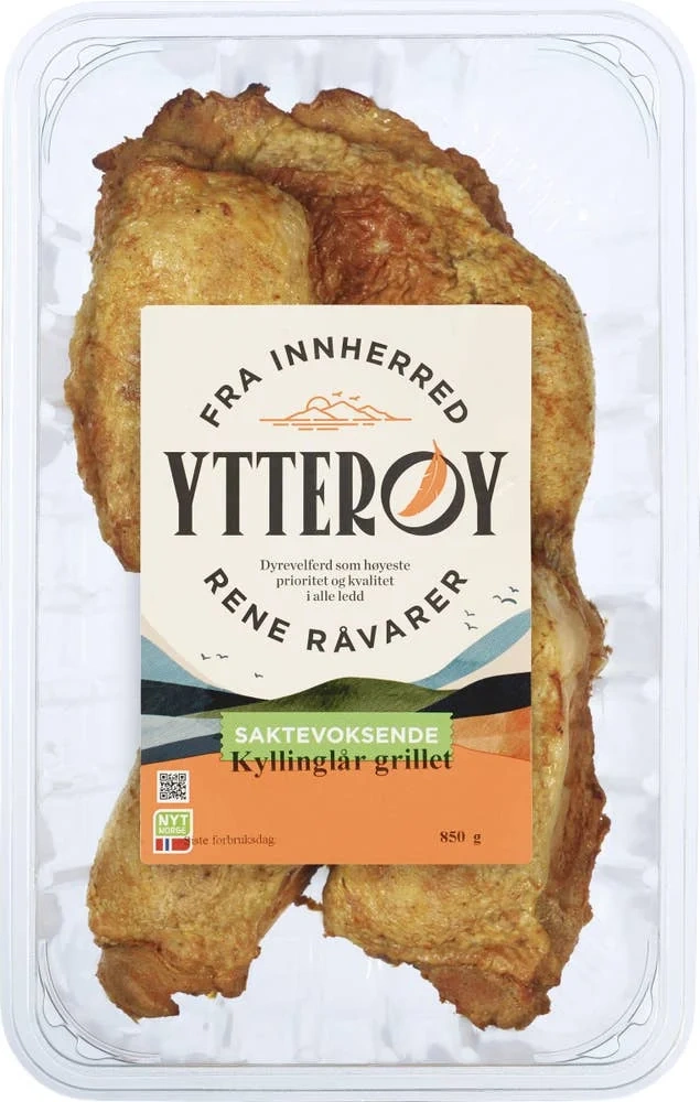 Kyllinglår grillet