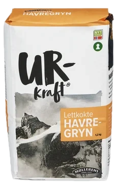 Havregryn Lettkokte 1,2kg Urkraft
