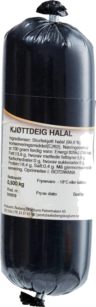Kjøttdeig halal