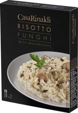 Mushrooms Risotto 175g Casa Rinaldi