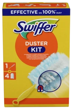 Swiffer Duster Kit Handle +4 Refills Box