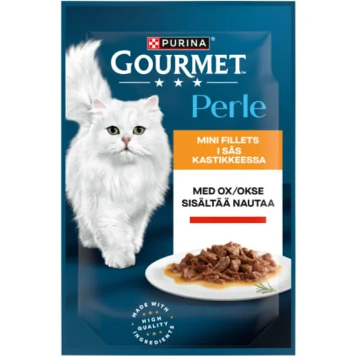 Oxkött Gourmet Perle Kattmat