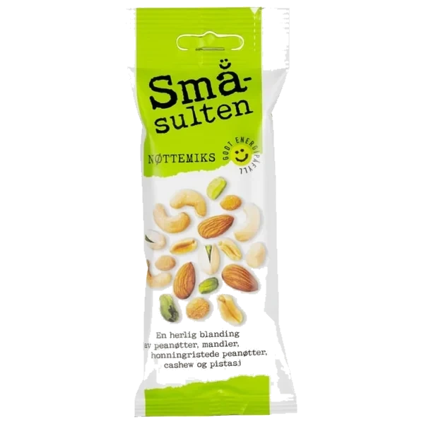 Småsulten Nøttemiks 60g