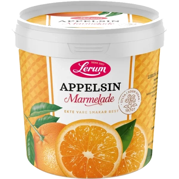 Appelsinmarmelade 1kg Lerum