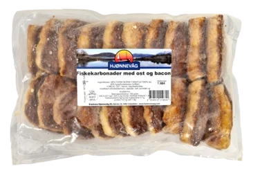 Fiskekarbonader med Ost og Bacon Hjønnevåg