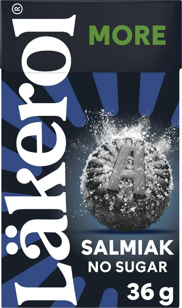 Halstabletter More Salmiak