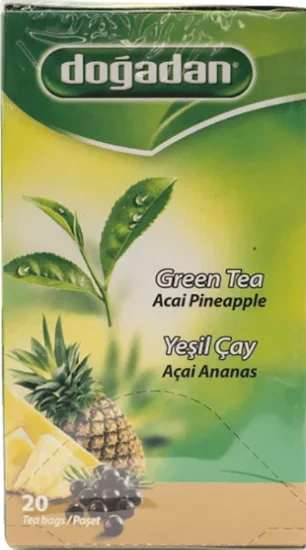 Dogadan Grønn Te m/Ananas 20stk