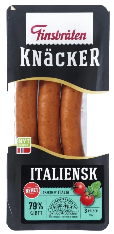 Knäcker Italiensk 225g Finsbråten
