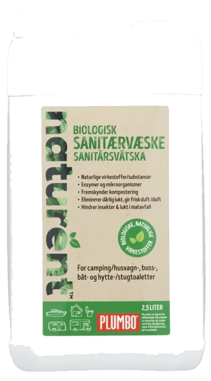 Plumbo Naturent Sanitærvæske Biologisk 2.5l
