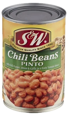 Bønner Chili 439g S&W