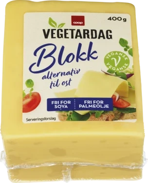 Coop Blokk 400g Vegetardag