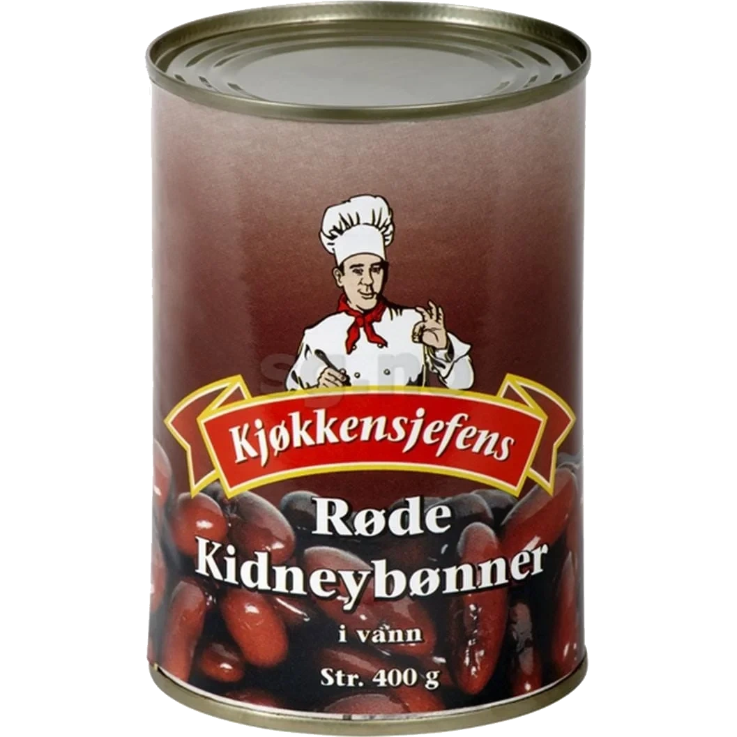 Røde Kidneybønner 400g Kjøkkensjef