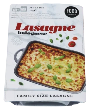 Food Collective Lasagne Bolognese 1kg