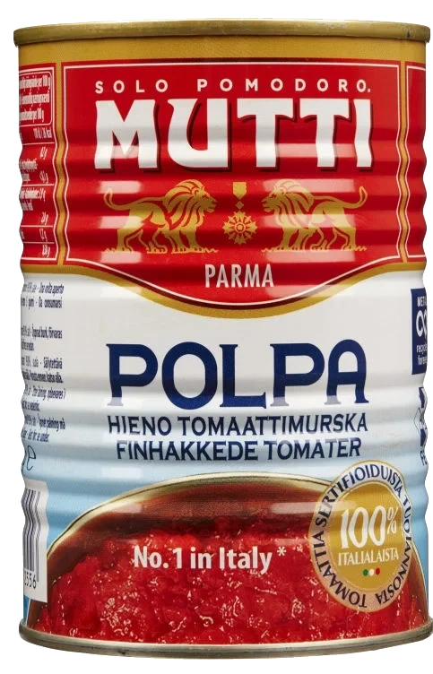 Tomater Knuste 400g Mutti